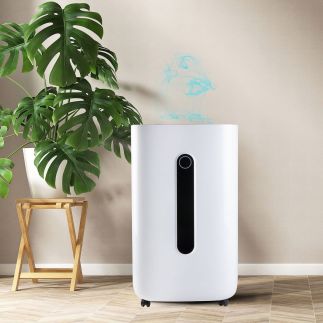 Mobilní odvlhčovač vzduchu - bílý - PRIMO PR580DH, Výkon: 20 l / 24 h, Objem: 6,5 l