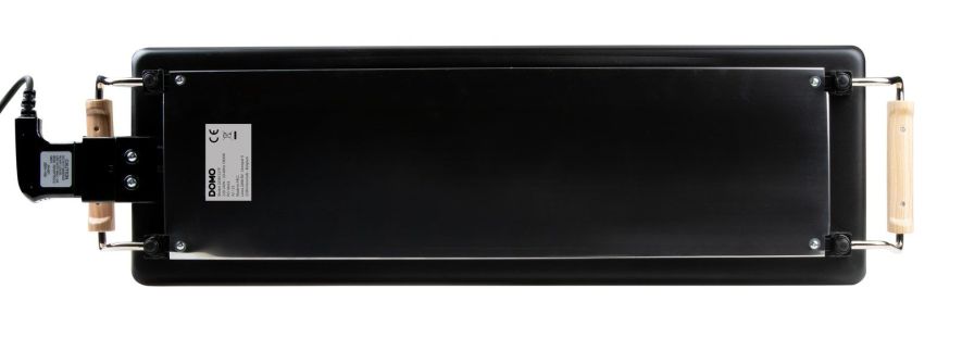 Rodinný gril Teppanyaki - Wood Look - DOMO DO8312TP, Příkon: 1 800 W, Pečící plocha: 70cm x 22 cm