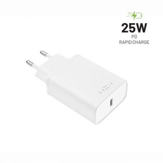 Fixed nabíječka USB-C 25W, FIXC25-C-WH