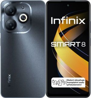 INFINIX Smart 8 3+64 Timber Black