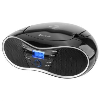 Radiopřijímač GoGEN CDM 388 SUBT S s CD/MP3/USB/SD/BT, černá