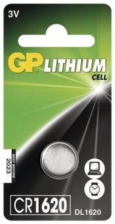 GP B15701 BAT. KNOF. CR1620 1BL