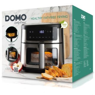 Horkovzdušná fritéza 6 l s průzorem - DOMO DO548FR, Objem: 6 l, Příkon: 1 500 W