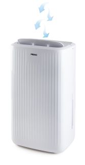 Mobilní odvlhčovač vzduchu - bílý - PRIMO PR581DH, Výkon: 10 l / 24 h, Objem: 2 l