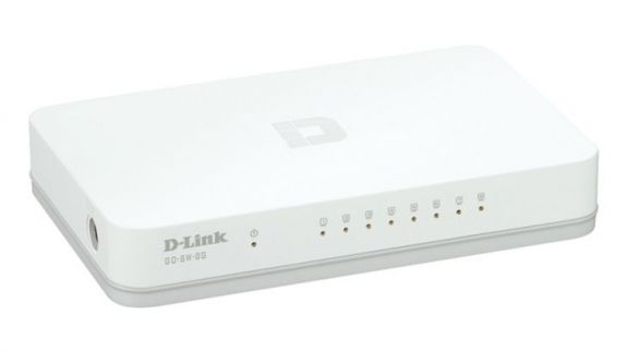D-LINK 8-port Gigabit Switch (GO-SW-8G)