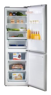 Lednice kombinovaná s mrazákem dole -  DOMO DO91334C, Objem chladničky: 216 l *, Objem mrazáku: 112 l *, Třída: C