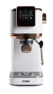 Espresso kávovar 3v1 - pákový, na pody i na kapsle - DOMO DO746K, 1 350 W, 20 Bar, nádržka na vodu 1,1 litru