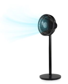 Stojanový ventilátor 2v1-  černý - DOMO DO8157, Průměr vrtule: 30,5 cm