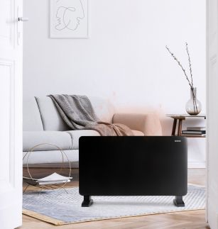 Teplovzdušný konvektor s WIFI - DOMO DO7355CH, Příkon: 2 000 W, Wi-Fi, dálkový ovladač, ECO funkce