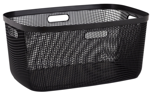 Koš na čisté prádlo MY MESH 45 L - antracit