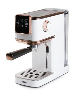 Espresso kávovar 3v1 - pákový, na pody i na kapsle - DOMO DO746K, 1 350 W, 20 Bar, nádržka na vodu 1,1 litru