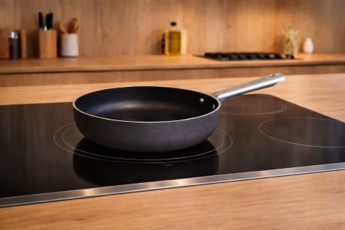 DOMO pánev hluboká ALL IN - 32 cm, indukce, nerez rukojeť