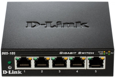 D-LINK 10/100/1000 5-p. switch (DGS-105)