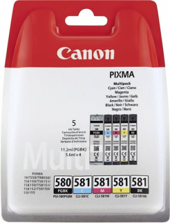 CANON PGI580/CLI581 BK/C/M/Y/K Multipack