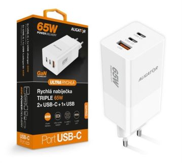 ALI Síť Nab.65W, 2xUSB-C + USB CHPD0026