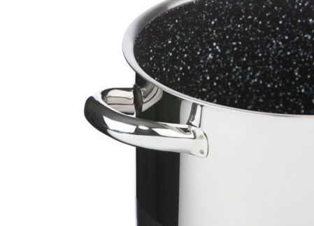 Hrnec CERAMMAX PRO STANDARD s poklicí, průměr 18 cm, objem 3.0 l, keramický povrch černý granit