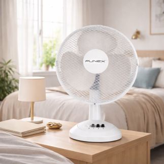 Stolní ventilátor, 30cm - Punex(R) - PFT1030, 40 W, 50 dB, 3 rychlosti, oscilace