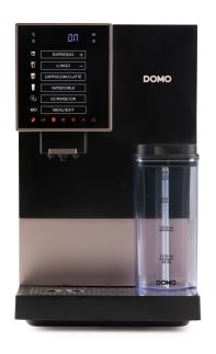 Automatický Espresso kávovar - černobronzový - DOMO DO743K, 1 350 W, 19 barů, LCD displej