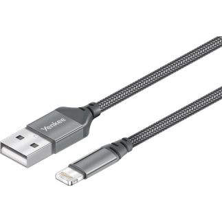 YCU 611 MFi GY USB/lightning 1m YENKEE