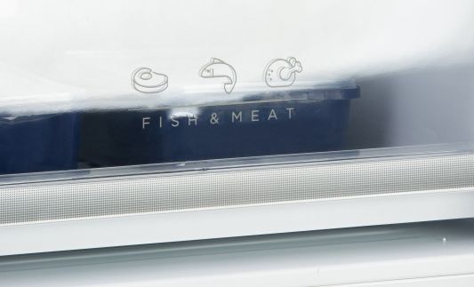 Lednice kombinovaná s mrazákem dole -  DOMO DO91334C, Objem chladničky: 216 l *, Objem mrazáku: 112 l *, Třída: C