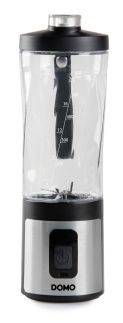 Aku smoothie mixér Blender-to-go 120W - černý - DOMO DO751BL
