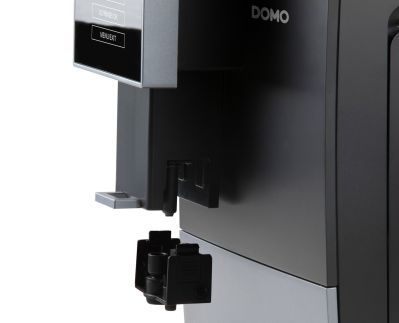 Automatický Espresso kávovar - černo šedý - DOMO DO744K, 1 350 W, 19 barů, LCD displej