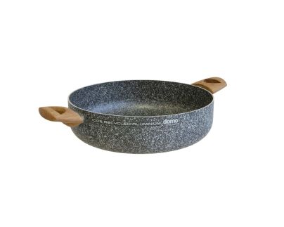 DOMO kastrol Ecopan 28 cm 4 l, GRANIT, indukce