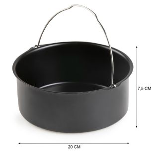 Sada příslušenství pro horkovzdušné fritézy - DOMO DO167, ideální pro 4-6 litrové modely