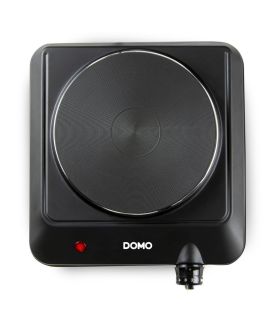 Vařič jednoplotýnkový - černý - DOMO DO30110KP, Příkon: 1500 W, Průměr: 18 cm