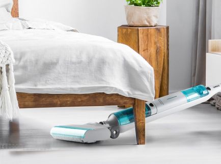 Podlahový čistič 2v1 s odsáváním - DOMO DO253SW, Napájení: Li-ion 21,9 V (2600 mAh)