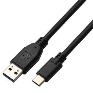 Kabel GoGEN USB A/USB-C 3.0, 1m - černý