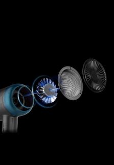 Fén na vlasy s nano ionizátorem - DOMO DO2135HD, Příkon: 1800 W