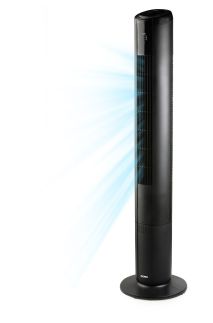 Sloupový ventilátor s ovládáním a podsvícením - DOMO DO8153, 106 cm, 50 W, abientní světlo