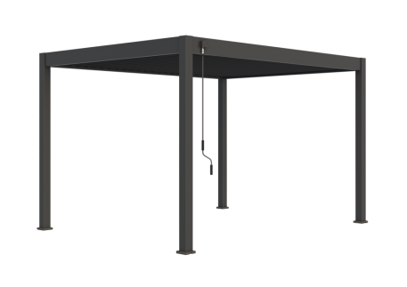 Bioklimatická pergola INTRO PLUS 4x3 m, hliník - volně stojící