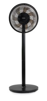 Stojanový ventilátor 2v1-  černý - DOMO DO8157, Průměr vrtule: 30,5 cm
