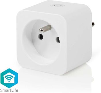 Nedis Vnitřní chytrá zásuvka WIFIP121EWT