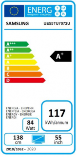 Televize Samsung UE55TU7072