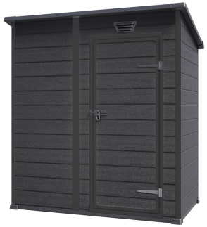 ESSENTIAL 6x4 domek tmavě šedá/černá