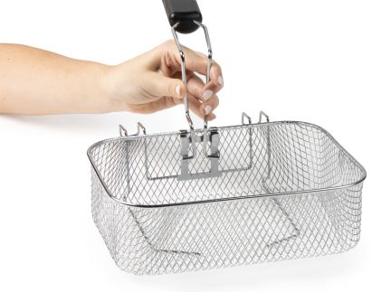Fritéza s vyjímatelnou nádobou - 4 litry - DOMO DO545FR, Objem: 4 l, Příkon: 2000 W, Vyjímatelná nádoba