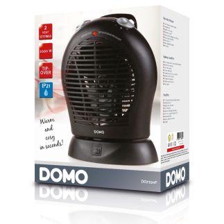 Teplovzdušný ventilátor s oscilací - DOMO DO7324F