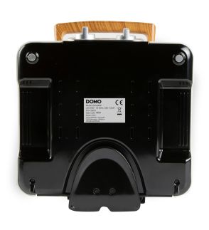 Vaflovač 4x7 s termostatem a časovačem - bílý - DOMO DO9280W, 1 520 W, manuální termostat, časovač, keramický nepřilnavý povrch