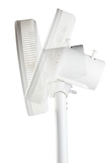 Stojanový ventilátor 2v1- bílý - DOMO DO8156, Průměr vrtule: 30,5 cm