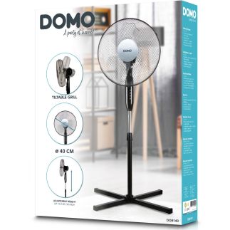 Stojanový ventilátor - DOMO DO8140, 40 cm 
