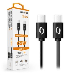 ALI DK 65W, USB-C/USB-C, 2,5m,3A DATKP58