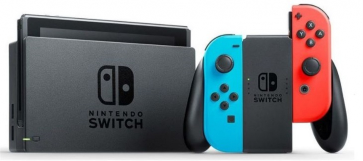 Nintendo Switch Neon Blue&Red JoyCon