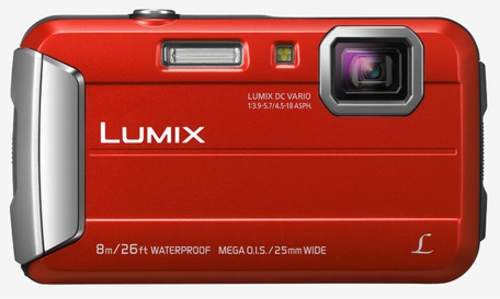 Panasonic LUMIX DMC-FT30 červený