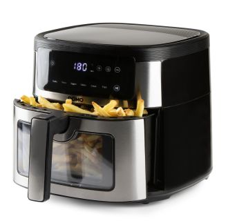 Horkovzdušná fritéza 6 l s průzorem - DOMO DO548FR, Objem: 6 l, Příkon: 1 500 W