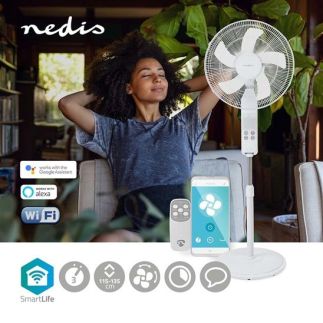 Nedis FNST17CWT40W Wi-Fi Ventilátor