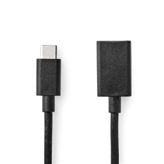 Nedis USB-C Adaptér 0.15m CCGB61710BK02