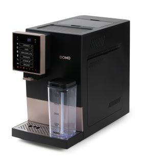 Automatický Espresso kávovar - černobronzový - DOMO DO743K, 1 350 W, 19 barů, LCD displej